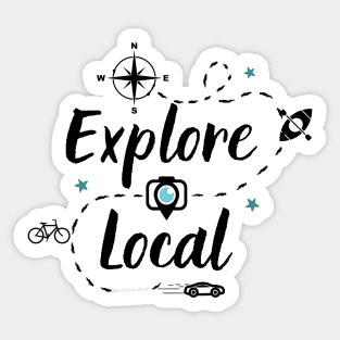 Explore Local Sticker